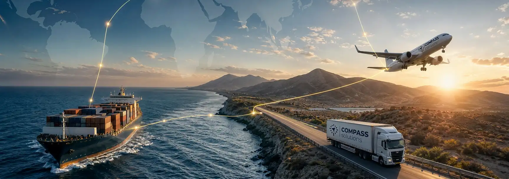 Terminal de contenedores de Compass Solutions